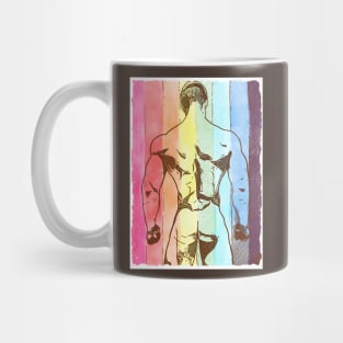 Rainbow Muscle Mug